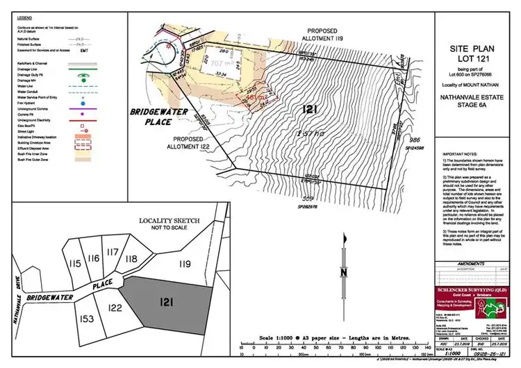 Second view of Homely land listing, 121 Bridgewater Place, Mount Nathan QLD 4211