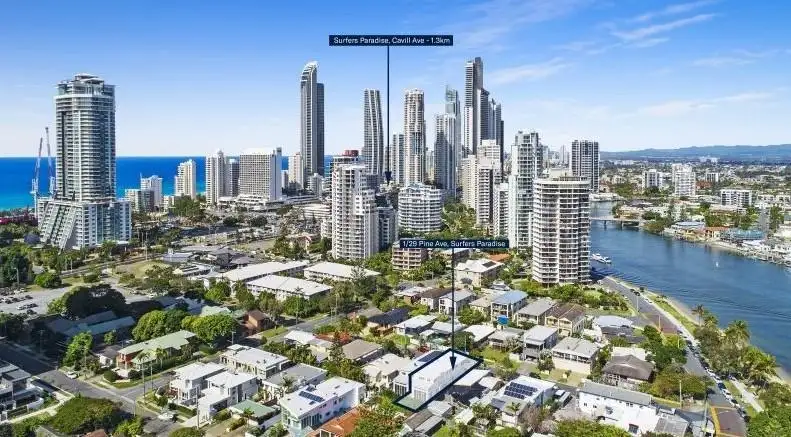 Main view of Homely villa listing, 29 Pine Avenue, Surfers Paradise QLD 4217