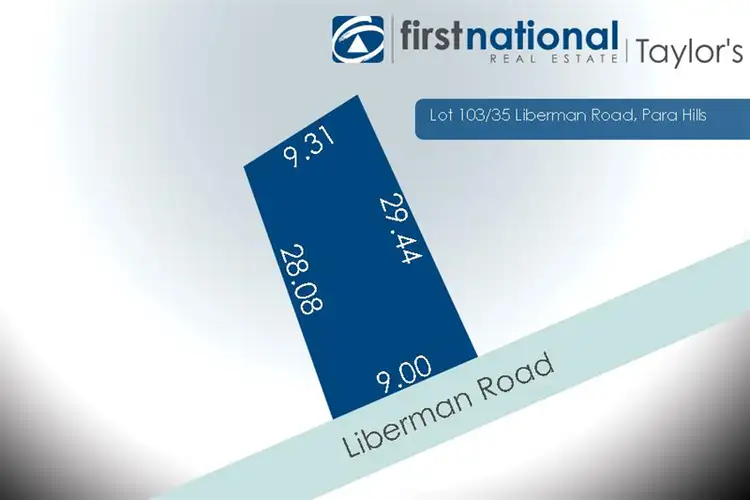 Main view of Homely land listing, Lot 103/36 Liberman Road, Para Hills SA 5096
