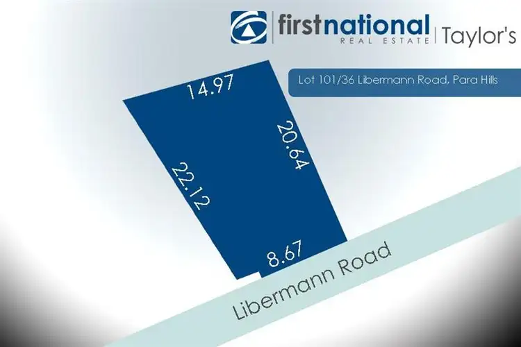 Lot 101/36 Liberman Road, Para Hills SA 5096