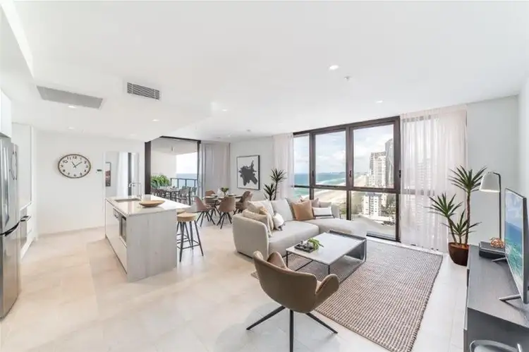 Second view of Homely apartment listing, 1602/3 Northcliffe Terrace, Surfers Paradise QLD 4217
