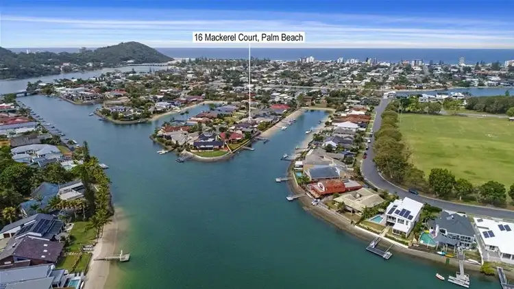 Main view of Homely house listing, 16 Mackerel Court, Palm Beach QLD 4221
