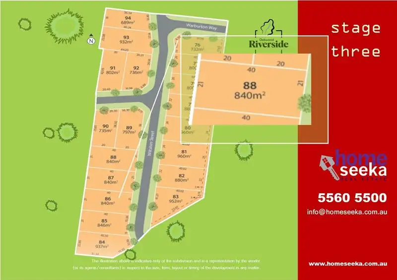 Main view of Homely land listing, Lot 88 Oakwood River Wiltshire Street, Warrnambool VIC 3280