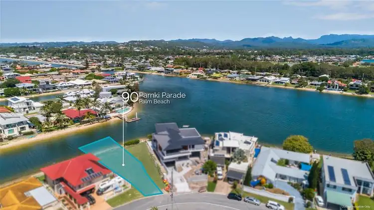 Main view of Homely land listing, 1/90 Parnki Parade, Palm Beach QLD 4221