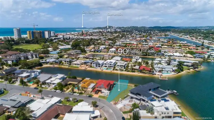 Second view of Homely land listing, 1/90 Parnki Parade, Palm Beach QLD 4221