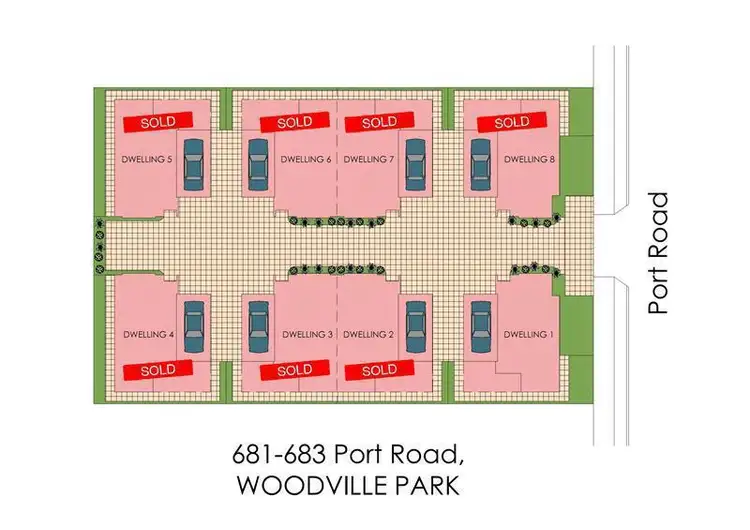 Second view of Homely townhouse listing, 1/681-683 Port Road, Woodville Park SA 5011