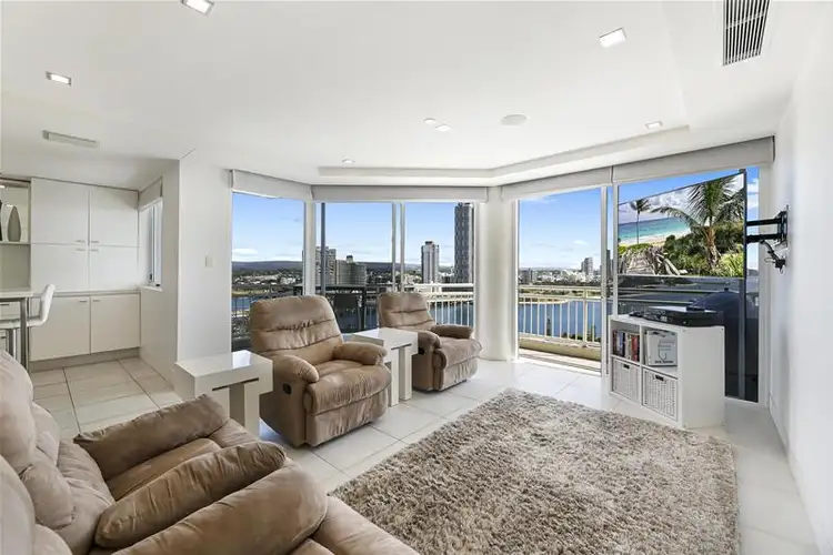 Third view of Homely apartment listing, 'OCEAN SANDS' 11 Hughes Avenue, Main Beach QLD 4217
