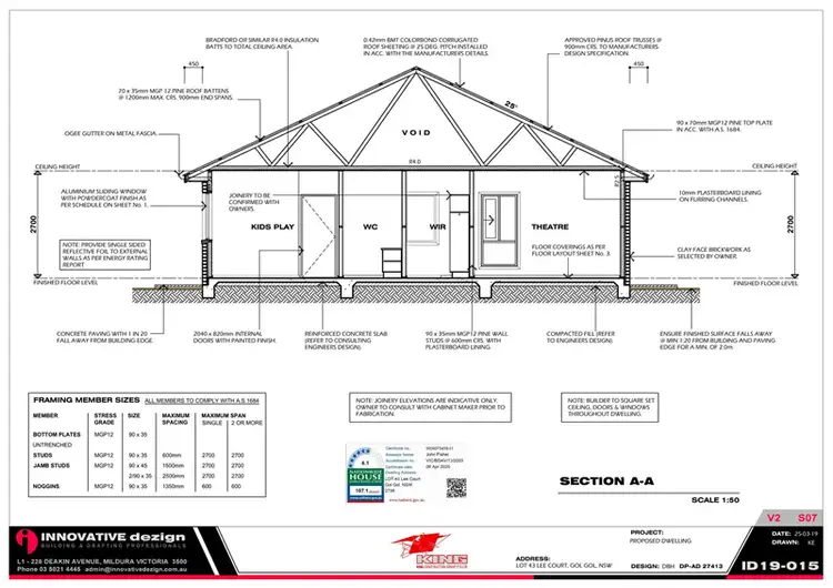 Fourth view of Homely house listing, Lot 43/28 Lee Court, Gol Gol NSW 2738