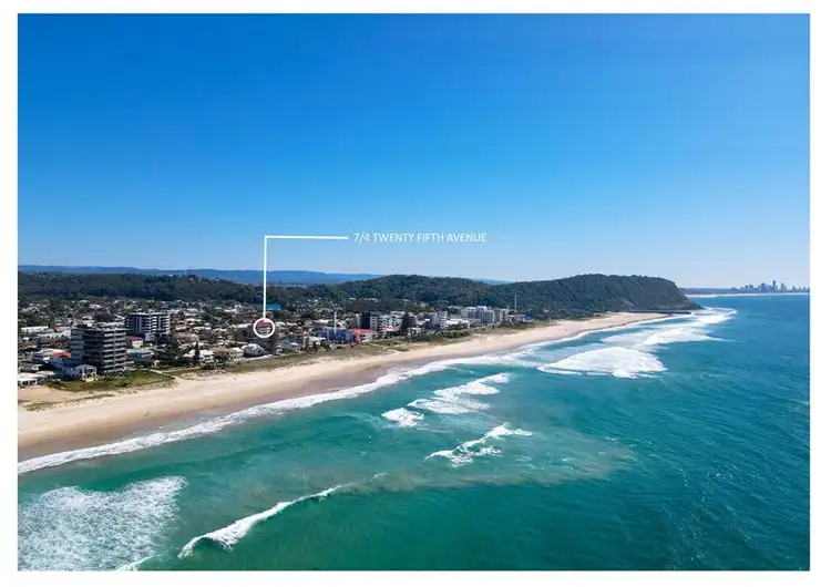 Main view of Homely apartment listing, 7/4 Twenty Fifth Avenue, Palm Beach QLD 4221