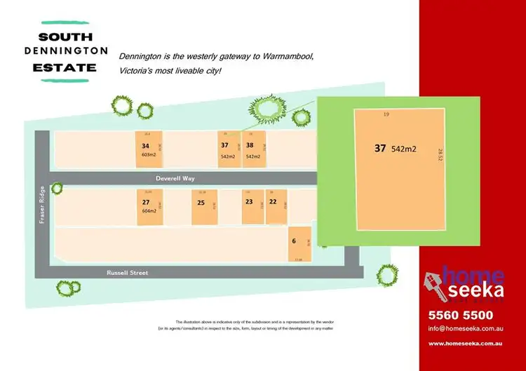 Main view of Homely land listing, Lot 37 South Denning Deverell Way, Warrnambool VIC 3280