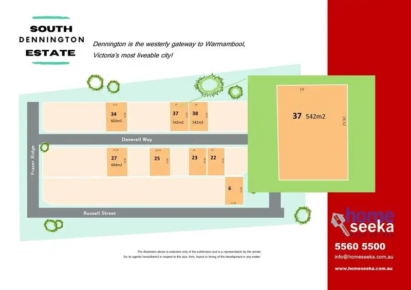 Main view of Homely land listing, Lot 37 South Denning Deverell Way, Warrnambool VIC 3280