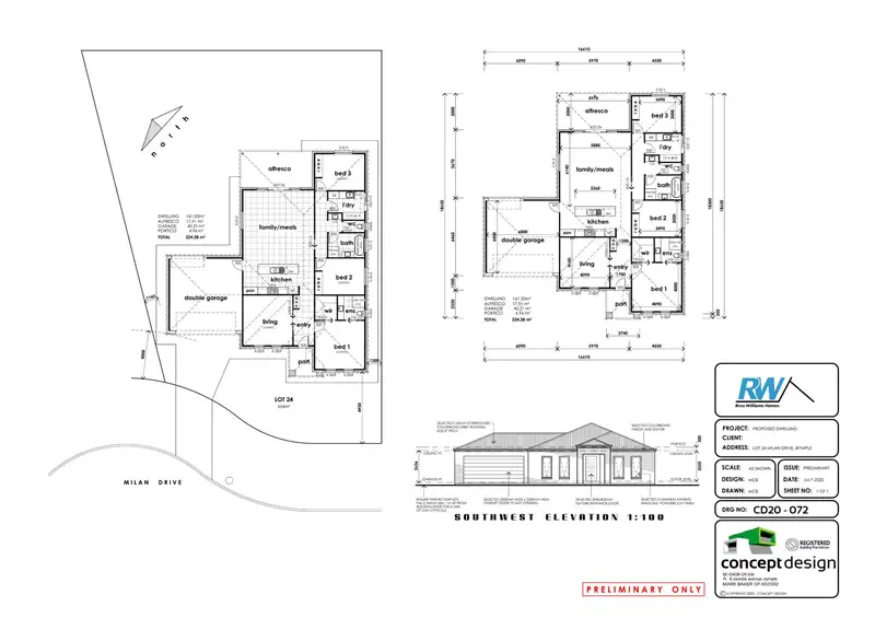 Main view of Homely house listing, Lot/24 Milan Drive, Irymple VIC 3498
