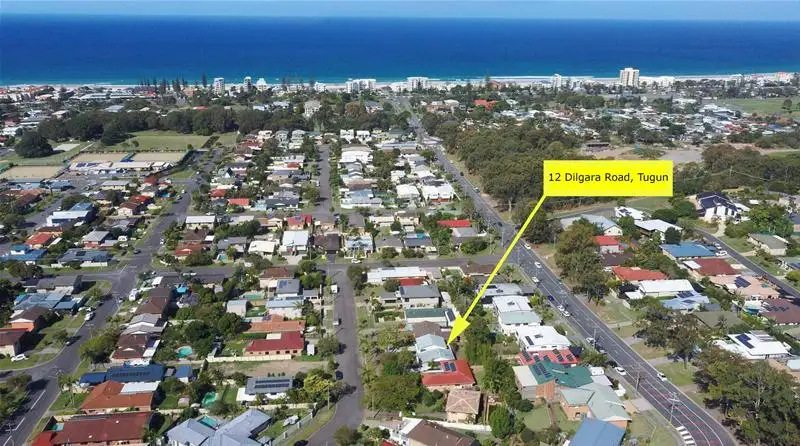 Main view of Homely house listing, 12 Dilgara Street, Tugun QLD 4224