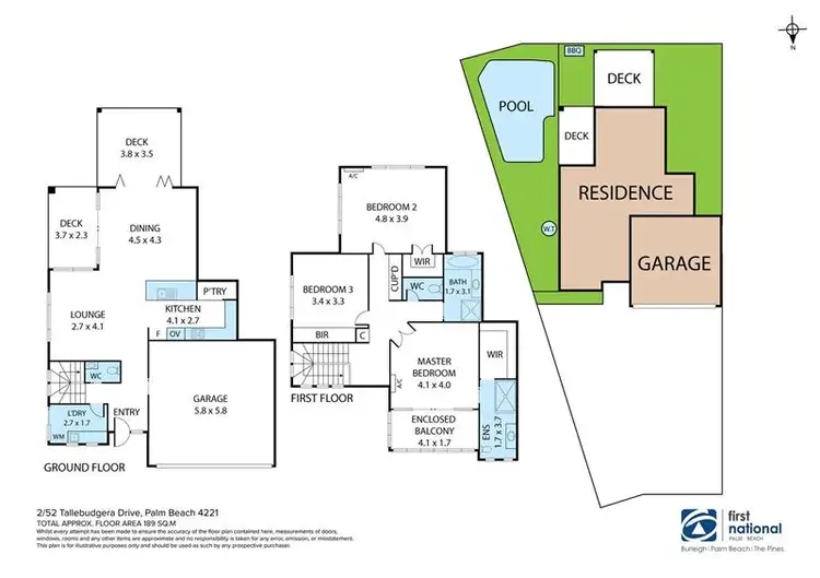 Second view of Homely semi-detached listing, 2/52 Tallebudgera Drive, Palm Beach QLD 4221