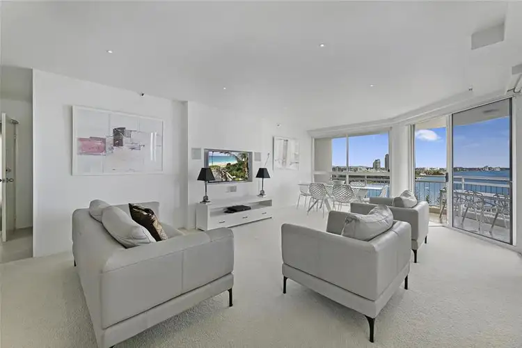 Second view of Homely apartment listing, 'OCEAN SANDS' 11 Hughes Avenue, Main Beach QLD 4217