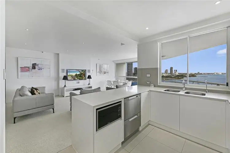 Fifth view of Homely apartment listing, 'OCEAN SANDS' 11 Hughes Avenue, Main Beach QLD 4217