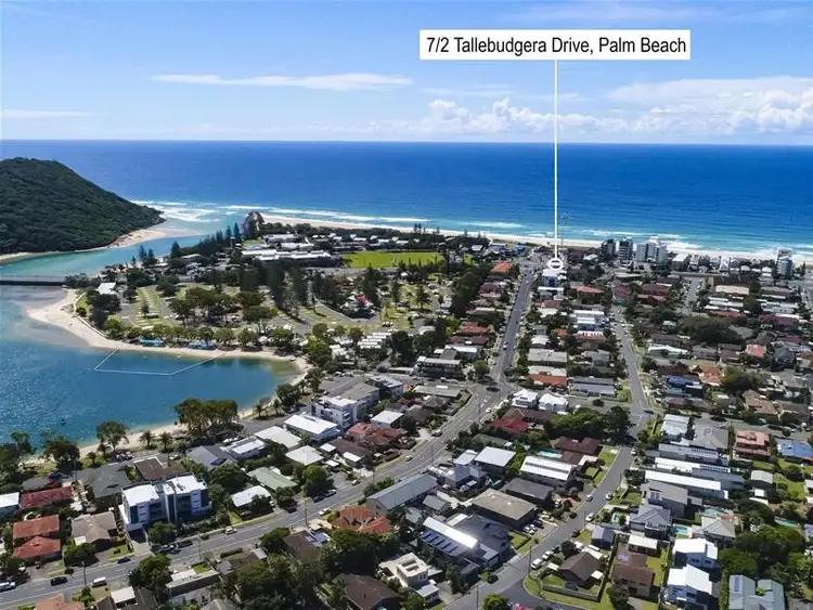 Main view of Homely apartment listing, 7/2 Tallebudgera Drive, Palm Beach QLD 4221