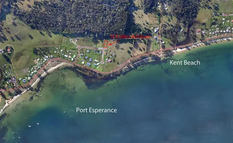Main view of Homely land listing, 19 Pulfers Road, Dover TAS 7117