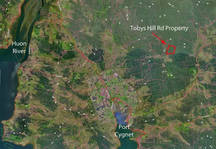 Second view of Homely land listing, Tobys Hill Road, Cygnet TAS 7112