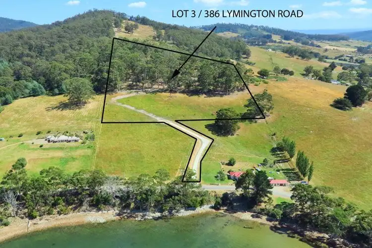 Third view of Homely land listing, Lot 3 386 Lymington Road, Lymington TAS 7109