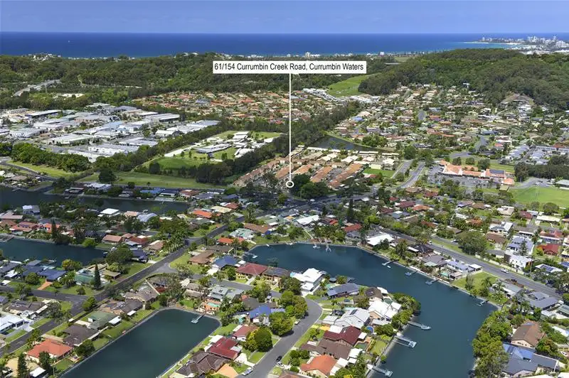 Main view of Homely semi-detached listing, 61/154 Currumbin Creek Road, Currumbin Waters QLD 4223