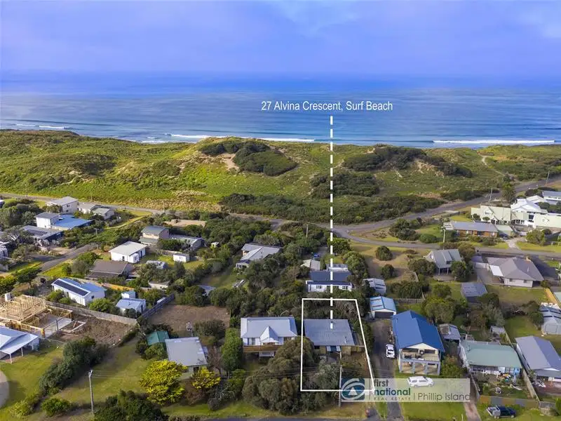 Main view of Homely house listing, 27 Alvina Cresent, Surf Beach VIC 3922