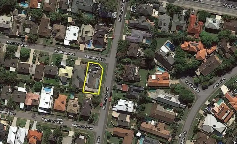 Main view of Homely land listing, 8 Richmond Avenue, Bundall QLD 4217