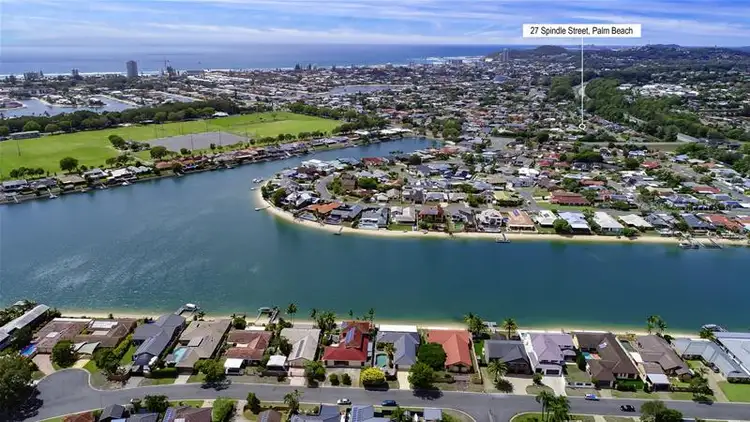 Second view of Homely house listing, 27 Spindle Street, Palm Beach QLD 4221