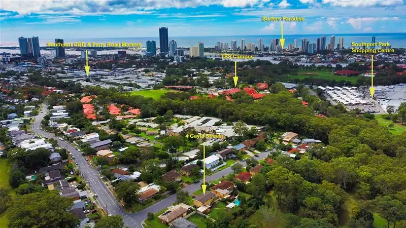 Main view of Homely house listing, 4 Gayle Street, Southport QLD 4215
