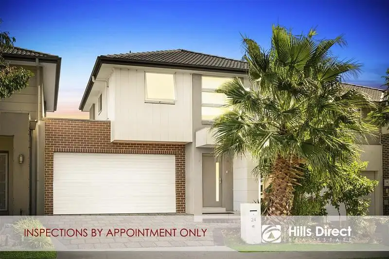 Main view of Homely semi-detached listing, 24 Hastings Street, The Ponds NSW 2769