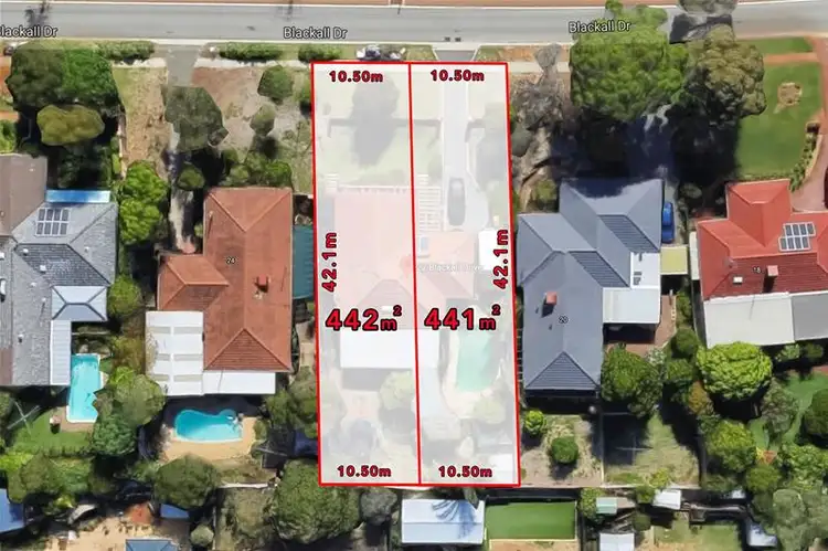 Main view of Homely land listing, 22 Blackall Drive, Greenwood WA 6024