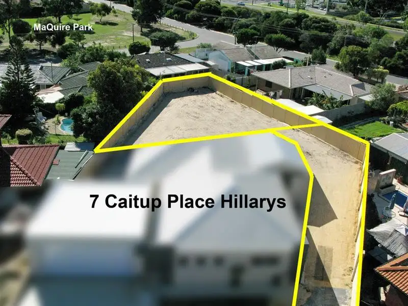 Main view of Homely land listing, 7A Caitup Place, Hillarys WA 6025