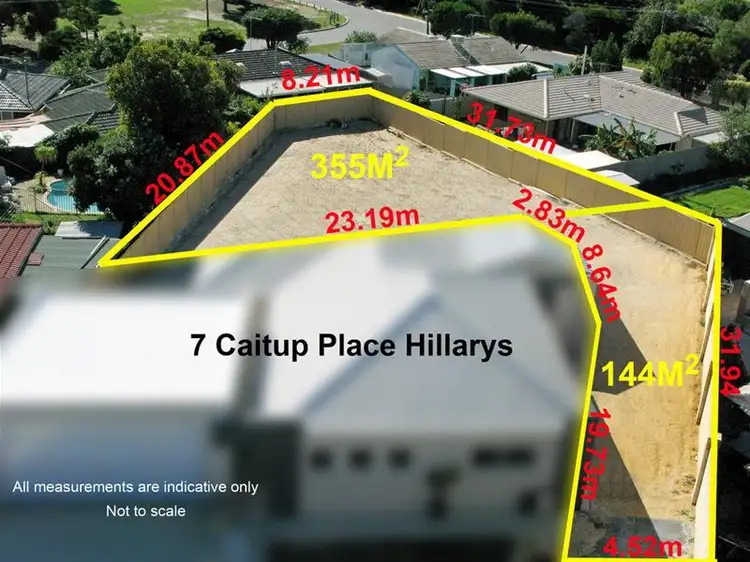 Second view of Homely land listing, 7A Caitup Place, Hillarys WA 6025