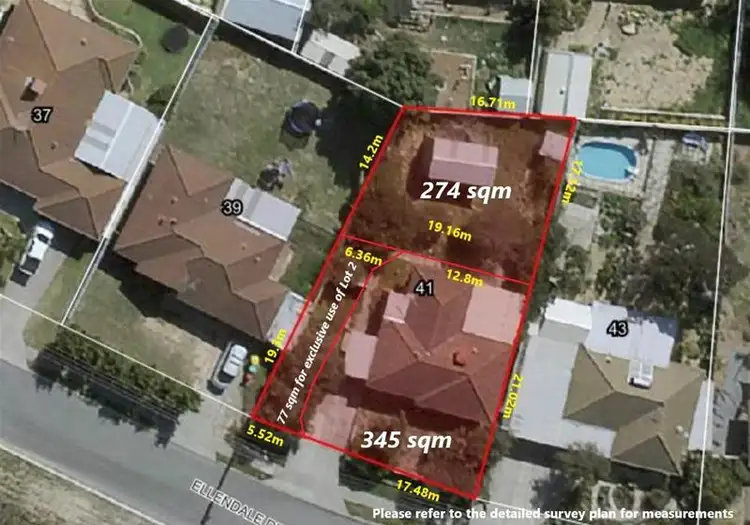 Main view of Homely land listing, Lot 2/41 Ellendale Drive, Heathridge WA 6027