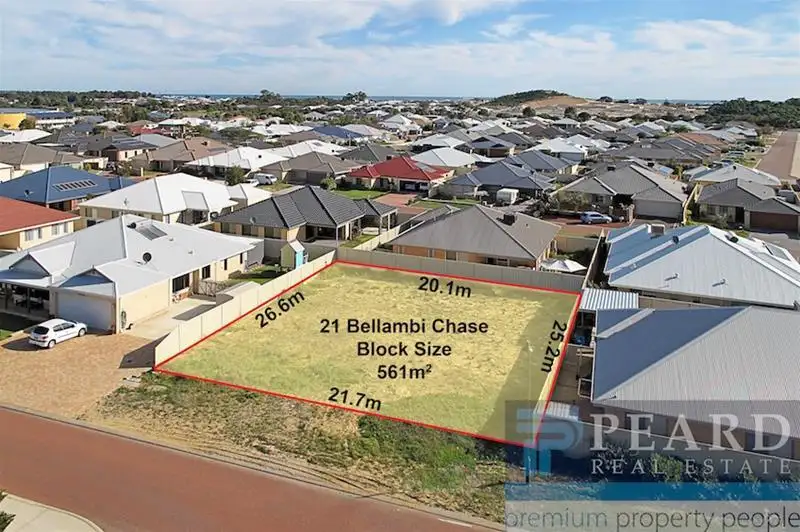 Main view of Homely land listing, 21 Bellambi Chase, Lakelands WA 6180
