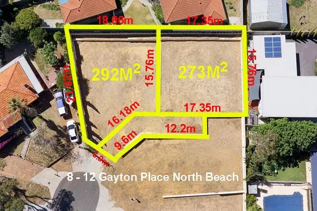 Main view of Homely land listing, 12B Gayton Place, North Beach WA 6020