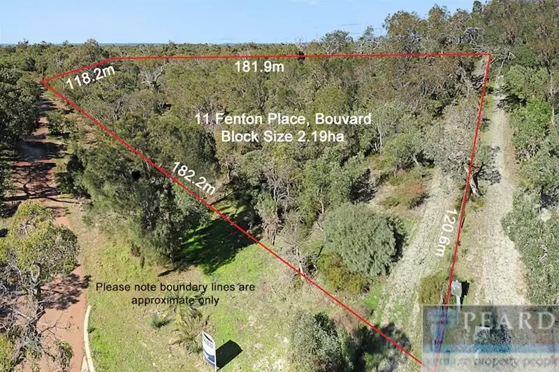 Main view of Homely land listing, 11 Fenton Place, Bouvard WA 6211