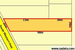 Main view of Homely land listing, 14 South West Highway, Waroona WA 6215