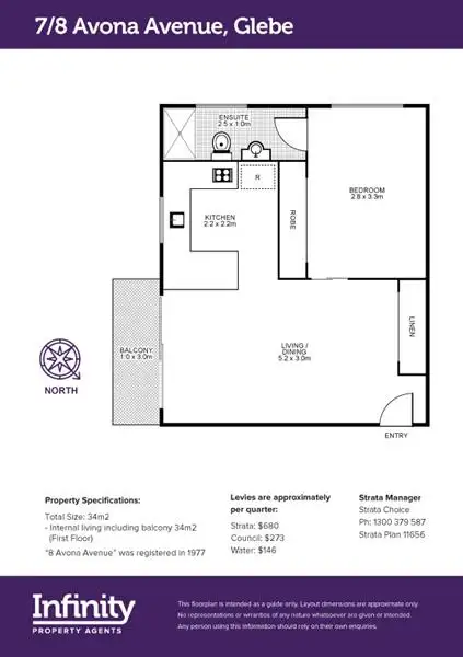 Sixth view of Homely apartment listing, 7/8 Avona Avenue, Glebe NSW 2037
