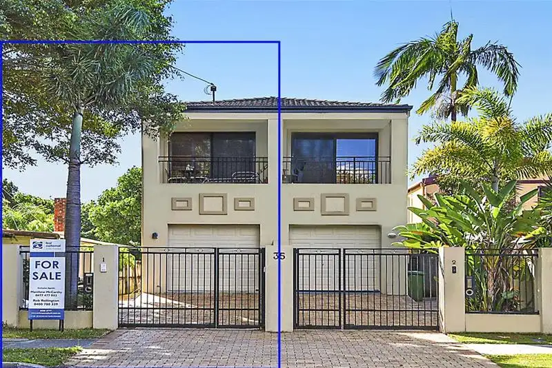Main view of Homely townhouse listing, 1/35 Stevens Street, Southport QLD 4215