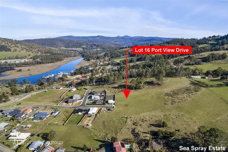 Main view of Homely land listing, Lot 16 Port View Drive, Port Huon TAS 7116