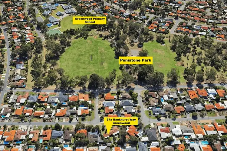 Main view of Homely semi-detached listing, 57A Bankhurst Way, Greenwood WA 6024
