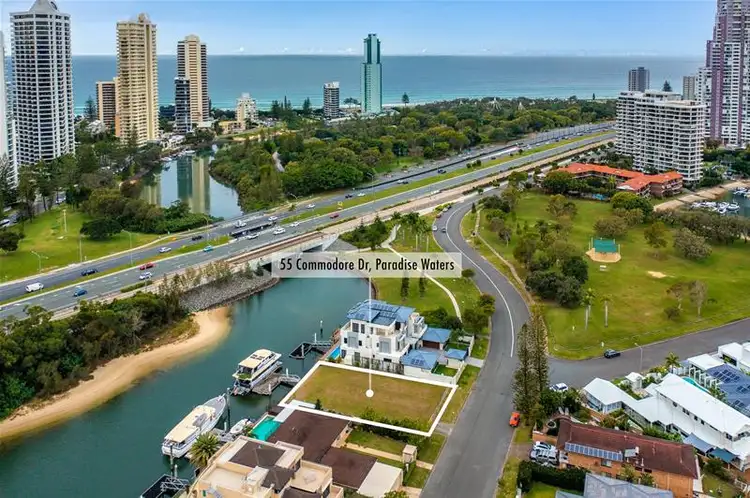 Fourth view of Homely land listing, 55 Commodore Drive, Paradise Waters QLD 4217