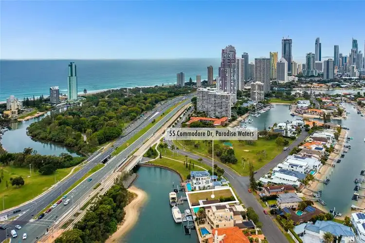 Fifth view of Homely land listing, 55 Commodore Drive, Paradise Waters QLD 4217