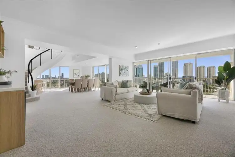 Second view of Homely apartment listing, Edgewater Gardens Penthouse 21 Peninsular Drive, Surfers Paradise QLD 4217