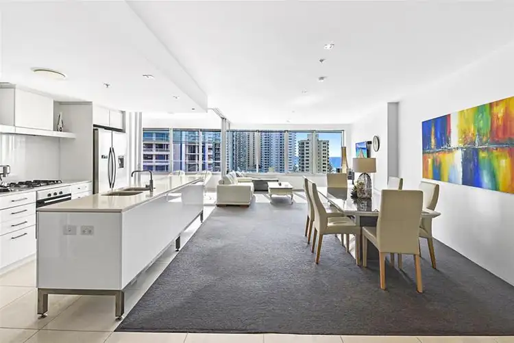 Second view of Homely apartment listing, Unit 1001/9 Hamilton Avenue, Surfers Paradise QLD 4217