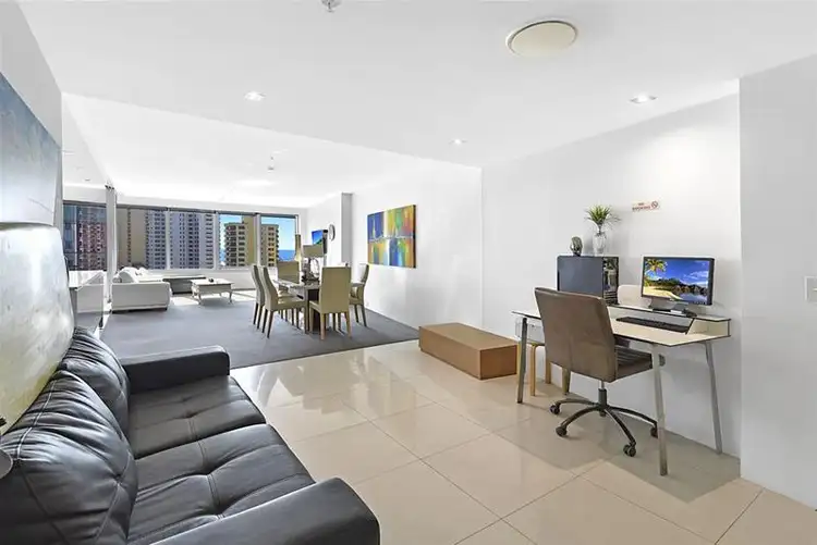 Third view of Homely apartment listing, Unit 1001/9 Hamilton Avenue, Surfers Paradise QLD 4217