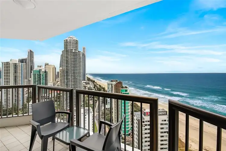 Second view of Homely apartment listing, 2501/28 Northcliffe Terrace, Surfers Paradise QLD 4217