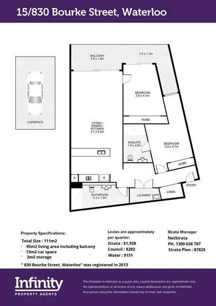 Sixth view of Homely apartment listing, 15/830 Bourke Street, Waterloo NSW 2017