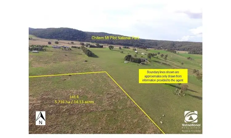 Fourth view of Homely land listing, Lot 4 188 Edmondson Lane, Wooragee VIC 3747